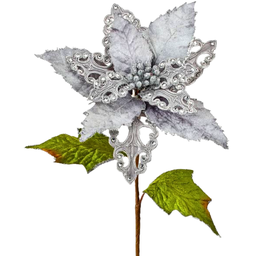 [MTX58680] Branche décorative: Poinsettia