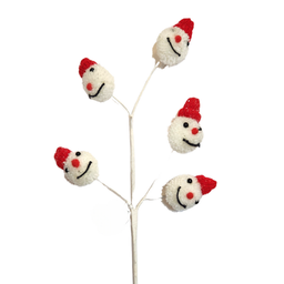 [MTX64542] Branche décorative : Bonhomme de neige