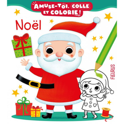 [8745] Livre à colorier: Amuse-toi, colle et colorie! Noël