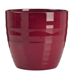 Cache-pot "dark red"