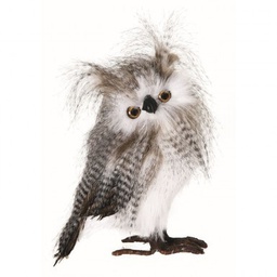 [MTX44090] Hibou à plumes zébrées