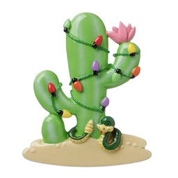 [OR1673] Ornement personnalisable: Cactus