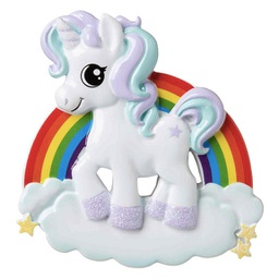 [OR1652] Ornement personnalisable: Petite licorne