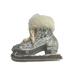[XM-MS1538] Ornement: Patin argent