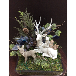 Confection : Cerf bleu