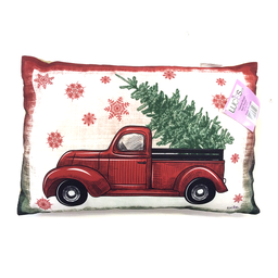 [6000] Coussin de Noël avec camion 