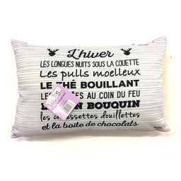 Coussin de Noël "longue nuit"