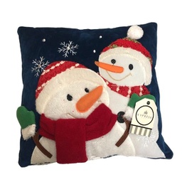 [4P1421] Coussin - Bonhomme de neige