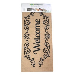 [431134BL] Tapis décoratif "welcome"