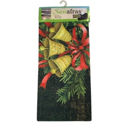 [431148] Tapis décoratif de noël trio de cloches