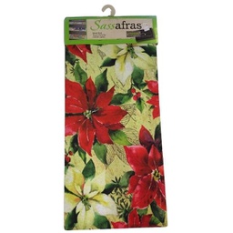 [431146] Tapis décoratif de noël poisettia