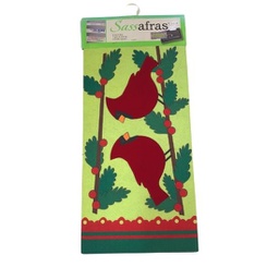 [431133BL] Tapis décoratif de noël cardinaux