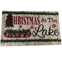 Tapis de noël "Chrismas at the lake"