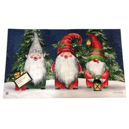 [13027] Tapis de noël gnome de noël