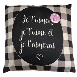 [6016] Coussin "Je t'aime"