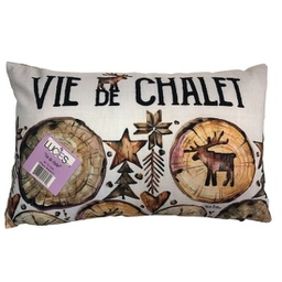 [4575] Coussin vie de chalet